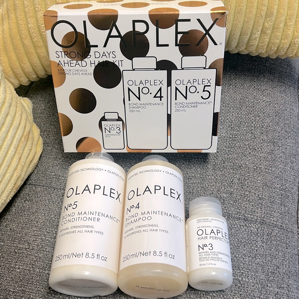 Brand new Olaplex shampoo and conditioner and perfector N3